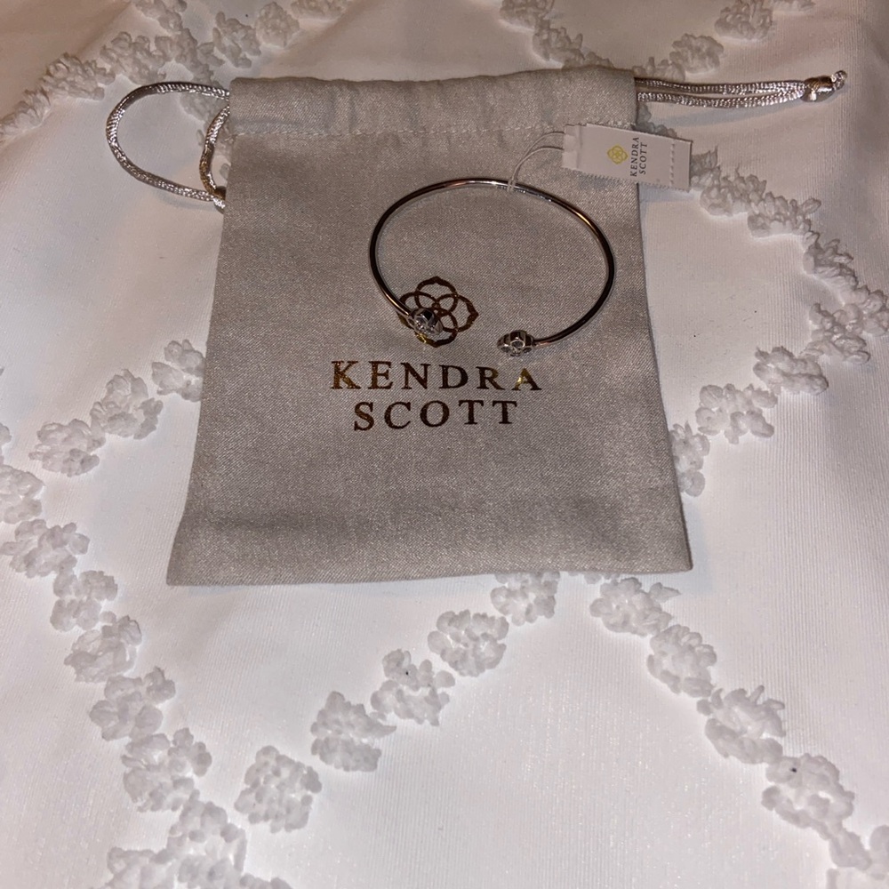 Kendra Scott Silver Open Cuff Bracelet - Picture 4 of 4